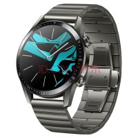 华为 WATCH GT2 尊享款46mm 钛银灰