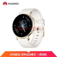 华为 WATCH GT2 运动款42mm 凝霜白