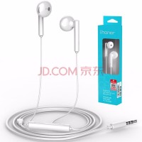 荣耀 半入耳式耳机AM115-3.5mm 白色
