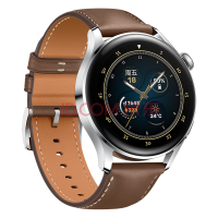 华为 Watch 3Pro new 时尚款 48mm棕色真皮表带