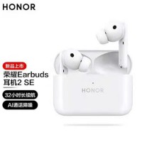 荣耀Earbuds 2 SE 真无线蓝牙耳机 冰岛白