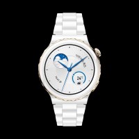 华为手表 Watch GT3pro 43mm 白色陶瓷表带
