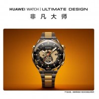 Uitimate Design非凡大师 黑色镶金非晶锆表壳 金色钛金属表带