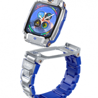 小天才儿童手表 Z11 全网通 镜空银