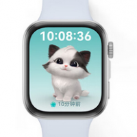 Fit4 冰晶蓝 氟橡胶表带（腕围130-210mm）